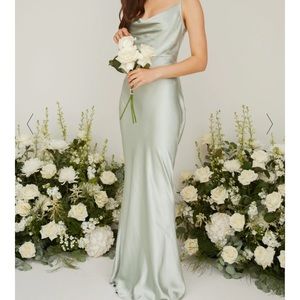 Pretty Lavish Sage Green Keisha Dress- new with tags!